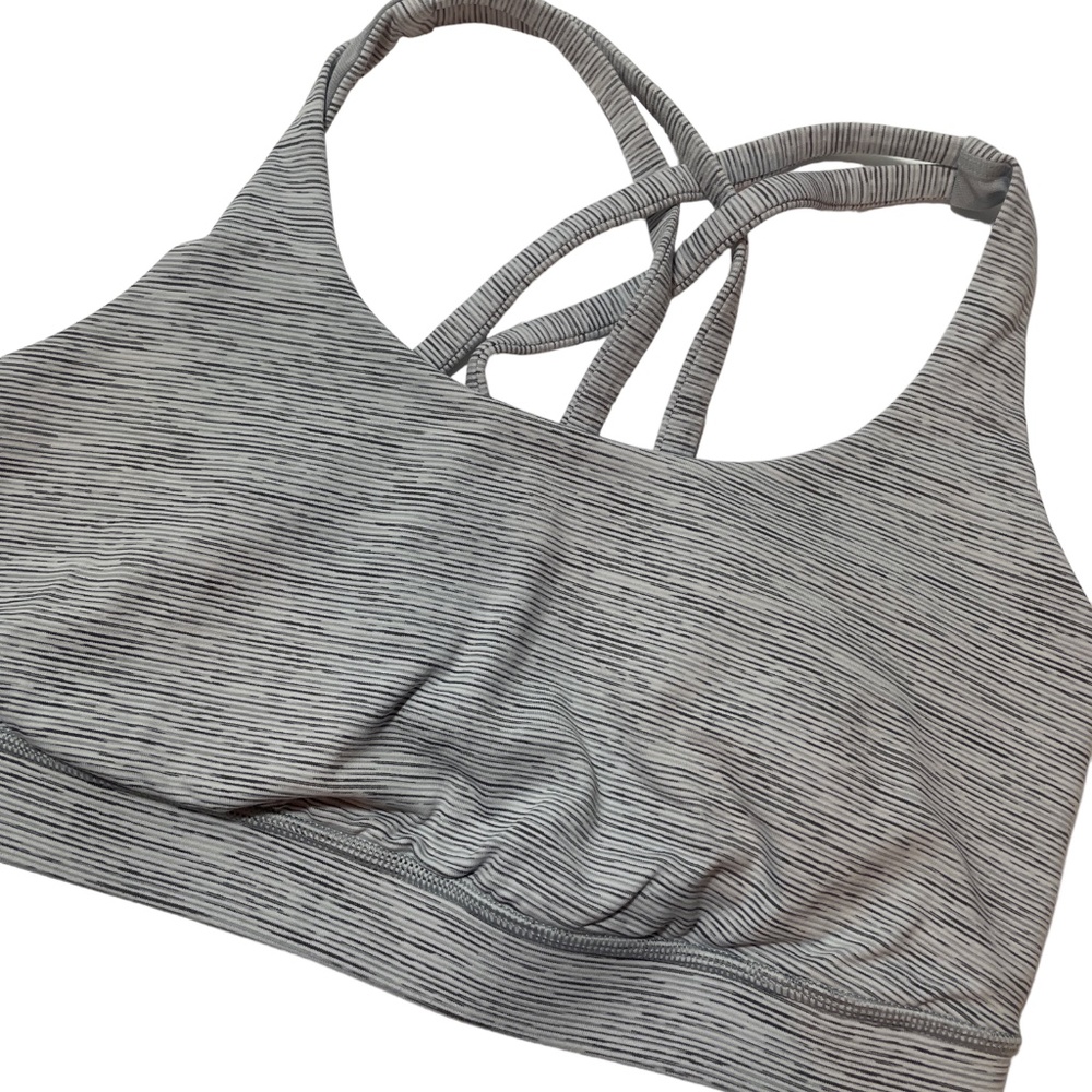 LuluLemon Sports Bra 8 w/ Padding Gray‎